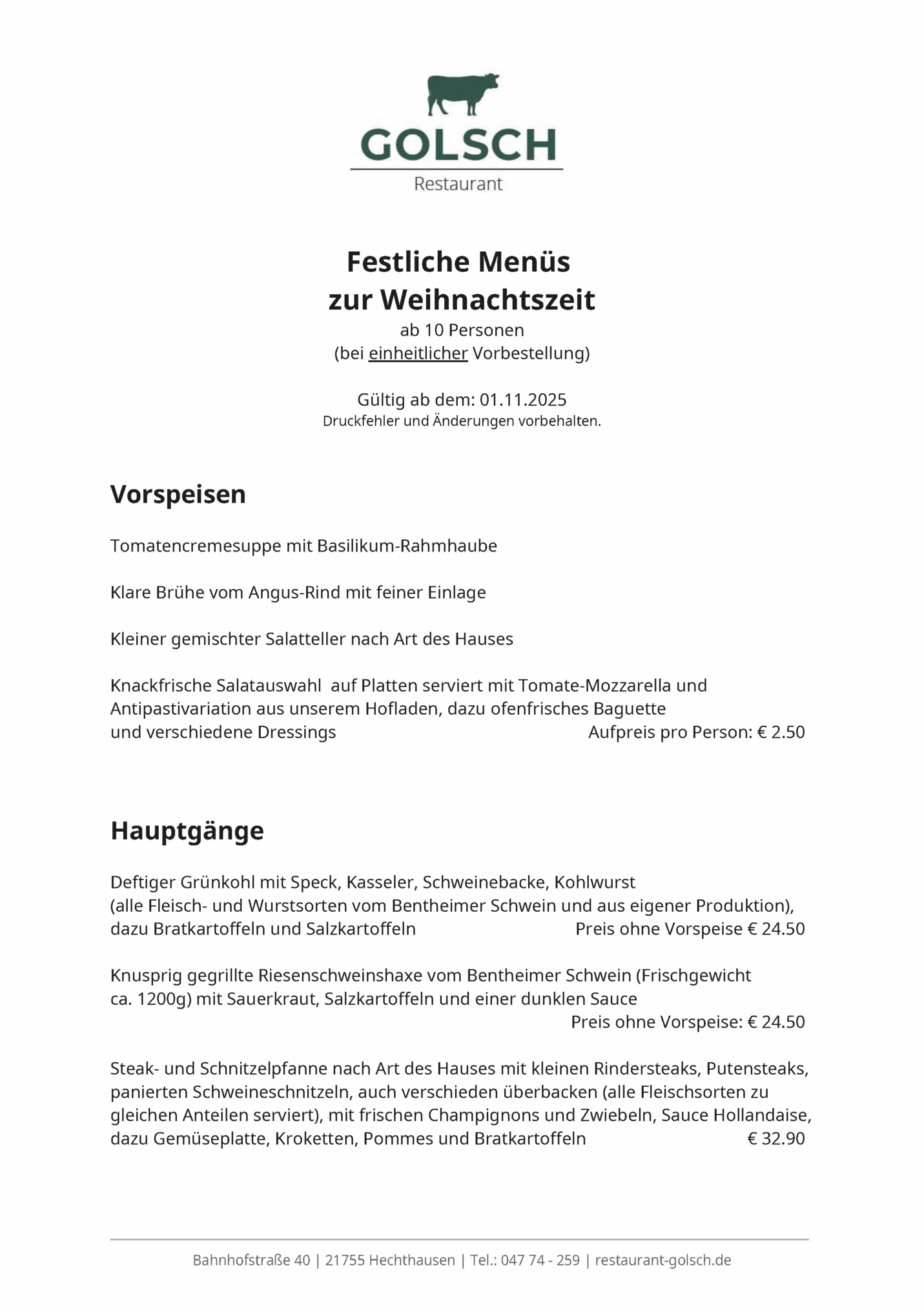 Menues_Weihnachten 2025_Seite_1 Golsch Menüs Weihnachten 2025