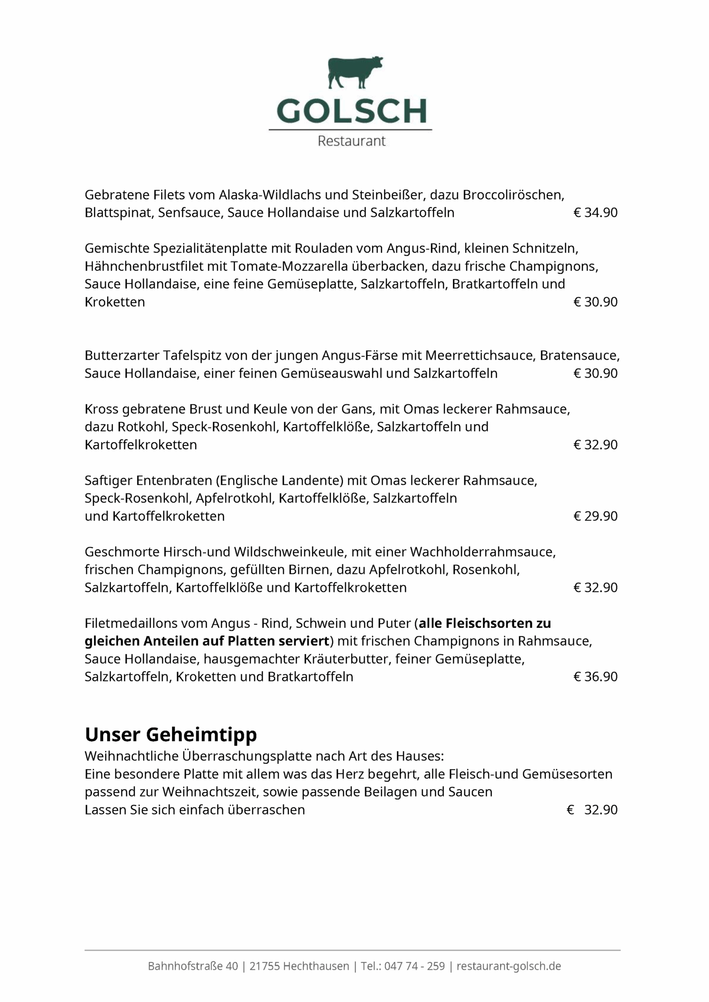 Menues_Weihnachten 2025_Seite_2 Golsch Menüs Weihnachten 2025